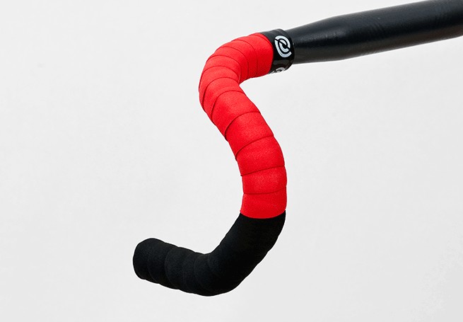 BIKE RIBBON 2TONE KORMÁNYSZALAG (BANDÁZS) [PIROS-FEKETE]