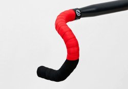 BIKE RIBBON 2TONE KORMÁNYSZALAG (BANDÁZS) [PIROS-FEKETE]