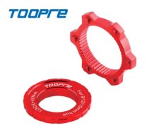 TOOPRE ADAPTER [CENTERLOCK AGY - 6 CSAVAROSFÉKTÁRCSA] [PIROS]