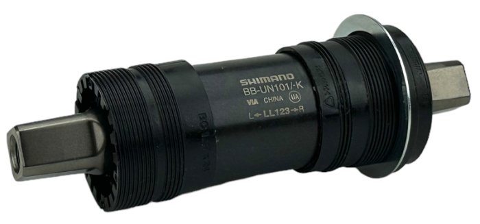 SHIMANO [ABBUN101KB23X] NÉGYSZÖGTENGELYES MONOBLOKK [123 mm]