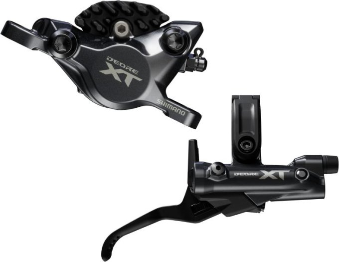 SHIMANO XT [BL-M8200 + BR-M8200] 2 DUGATTYÚS, TÁRCSAFÉK SZETT [HÁTSÓ]