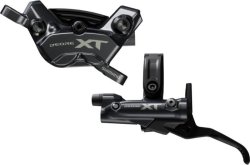 SHIMANO XT [BL-M8200 + BR-M8220] 4 DUGATTYÚS, TÁRCSAFÉK SZETT [ELSŐ]