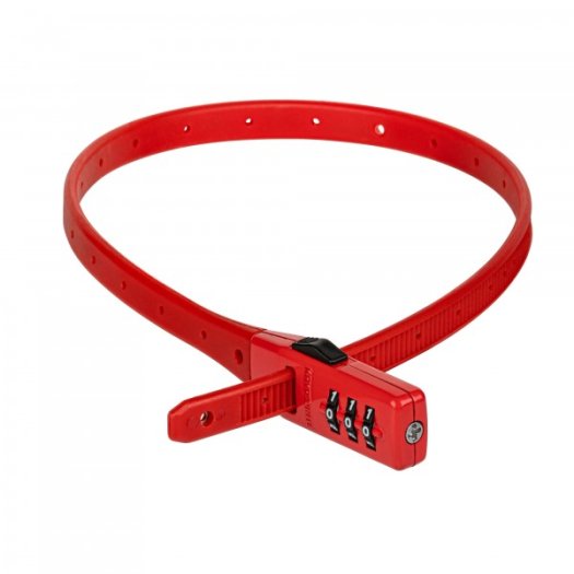 KRYPTONITE CLICK LOCK SZÁMZÁRAS HUZALOS ZÁR [PIROS]
