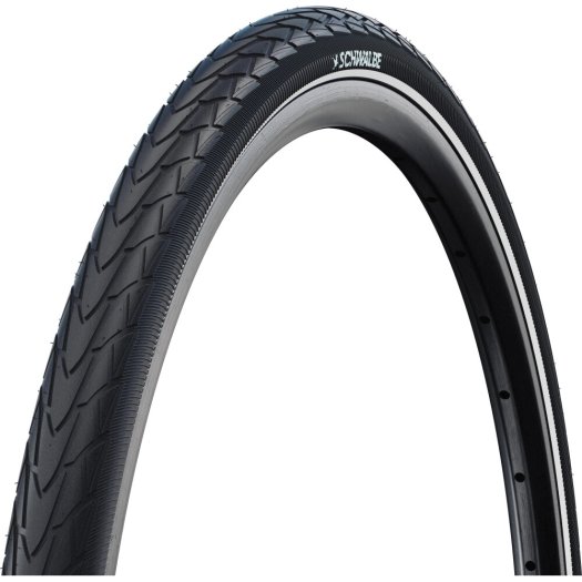 SCHWALBE MARATHON RACER HS429 KÜLSŐ [26x1,50] [FEKETE, REFLEX CSÍKKAL]