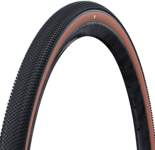 SCHWALBE G-ONE ALLROUND HS473 KÜLSŐ [35-622] [FEKETE, BRONZ OLDALFALLAL]