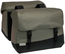 NEW LOOXS JOLI DUPLA OSLO KERÉKPÁROS TÁSKA [FEKETE / ZÖLD] [37 liter] [38x18x29 cm (X2)]