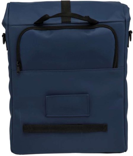 NEW LOOXS ODENSE SINGLE KERÉKPÁROS OLDALTÁSKA [SÖTÉTKÉK] [17,5 liter] [32 x 16 x 38 cm]