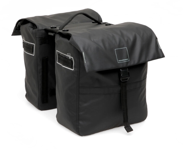 NEW LOOXS LEEDS DUPLA MIK 2.0 KERÉKPÁROS TÁSKA [FEKETE] [38 liter] [2 x 33 x 18 x 38 cm]