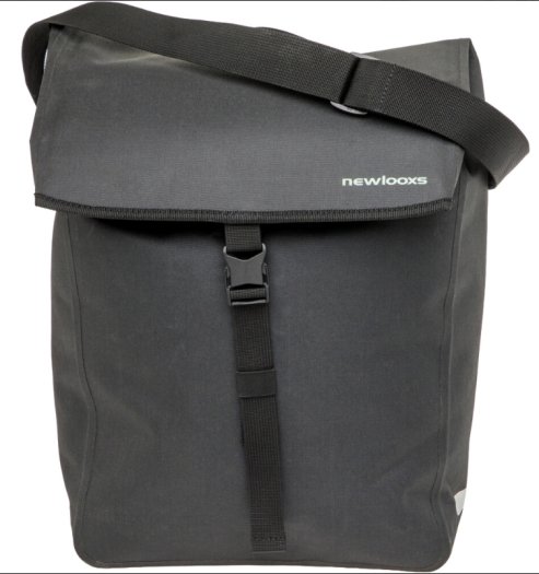 NEW LOOXS HAMAR SINGLE KERÉKPÁROS OLDALTÁSKA [ANTRACIT] [19 liter] [32 x 16 x 40 cm]