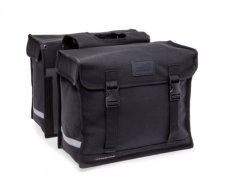 NEW LOOXS PANNIER DELUXE DUPLA BASIC KERÉKPÁROS TÁSKA [FEKETE] [46 liter] [2 x 39 x 18 x 33 cm]