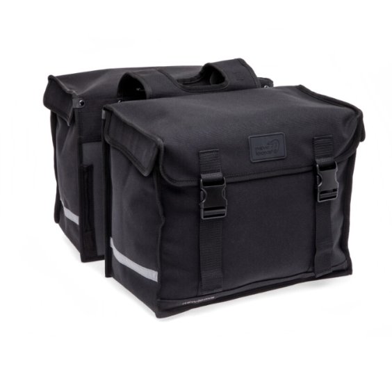 NEW LOOXS PANNIER CAMPING DUPLA BASIC KERÉKPÁROS TÁSKA [FEKETE] [66 liter] [2 x 43 x 22 x 35 cm]