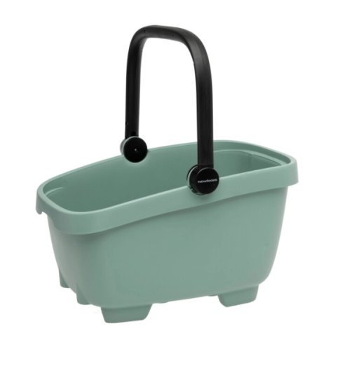 NEW LOOXS CLIPPER ZÖLD KERÉKPÁROS KOSÁR [28 liter] [Max. 10 kg] [49 x 37 x 29 cm]