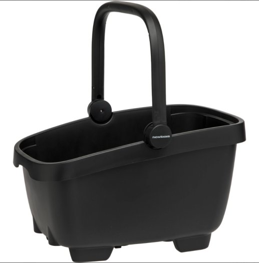 NEW LOOXS CLIPPER MIK KERÉKPÁROS KOSÁR [FEKETE] [28 liter] [Max. 10 kg] [49 x 37 x 29 cm]