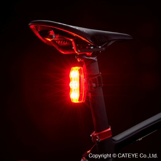 CATEYE [VIZ450] HÁTSÓ LÁMPA - 450 LUMEN - USB-C TÖLTÉS [TLLD820NR]