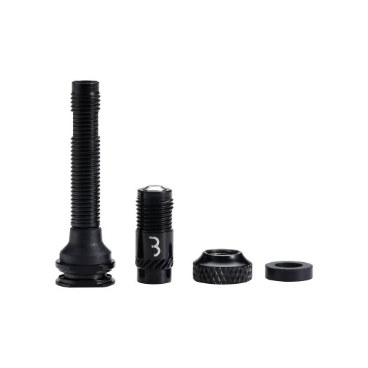 BBB CORECAP ALUMÍNIUM TUBELESS SZELEP [40 mm] [FEKETE]