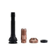 BBB CORECAP ALUMÍNIUM TUBELESS SZELEP [40 mm] [RÉZ]