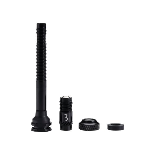 BBB CORECAP ALUMÍNIUM TUBELESS SZELEP [60 mm] [FEKETE]