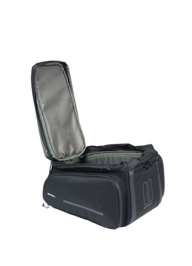 BASIL MOVE TRUNKBAG CSOMAGTARTÓ TÁSKA MIK 2.0 ADAPTERREL [FEKETE]