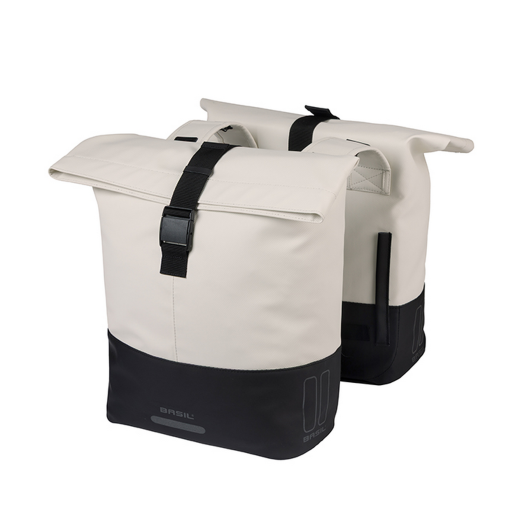 BASIL COVE DOUBLE PANNIER BAG DUPLA TÁSKA [TÖRTFEHÉR/FEKETE]