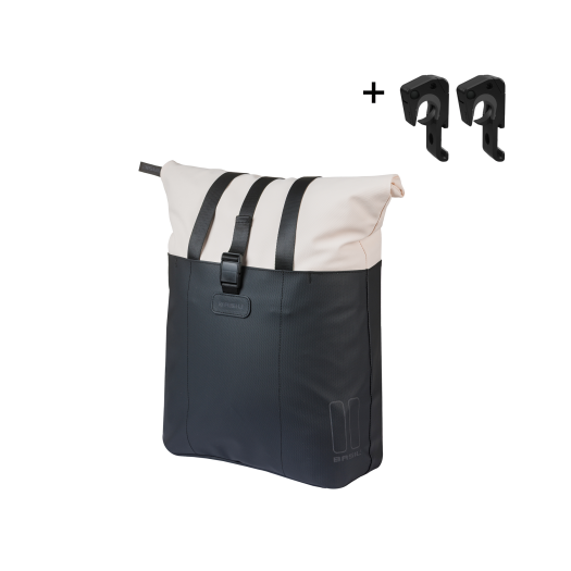 BASIL VIVE SHOPPER EGYOLDALAS TÁSKA [TÖRTFEHÉR/FEKETE]