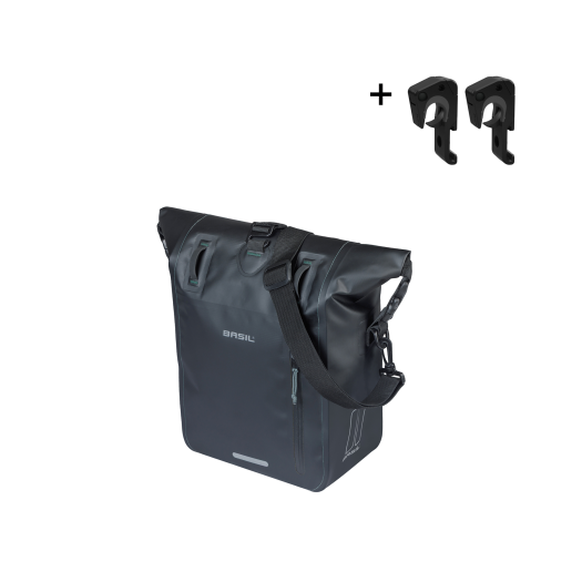 BASIL RIVO M SINGLE BAG EGYOLDALAS TÁSKA [FEKETE]