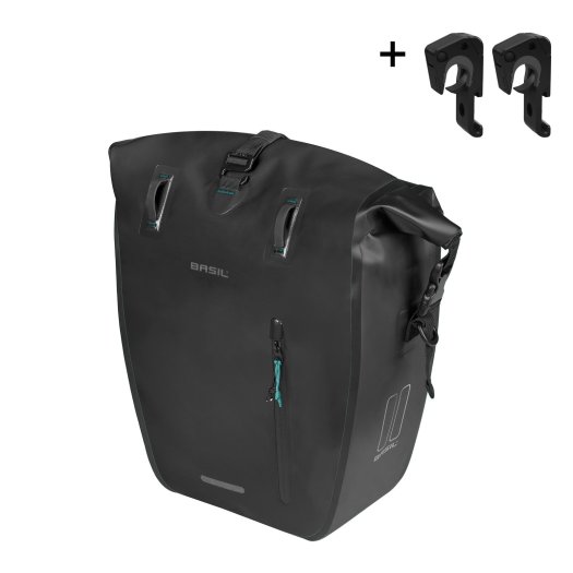 BASIL RIVO L SINGLE BAG EGYOLDALAS TÁSKA [FEKETE]