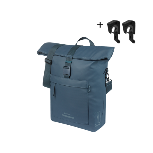 BASIL BROOKLYN EGYOLDALAS VÁLLTÁSKA [NAVY KÉK]
