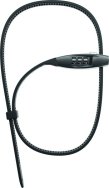 ABUS COMBIFLEX TRAVELGUARD MINI KÁBELLAKAT, SZÁMZÁRRAL [70 cm] [FEKETE]