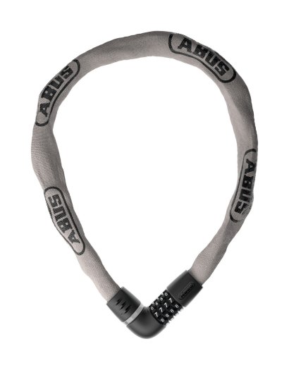 ABUS TRESOR [6807C/110] SZÁMZÁRAS LÁNCOS LAKAT [ 7 mm x 110 cm] [TEC GREY]