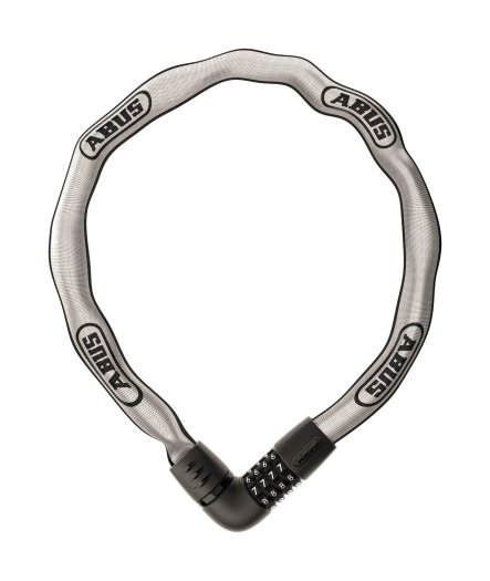 ABUS TRESOR [6807C/110] REFLECTIVE SZÁMZÁRAS LÁNCOS LAKAT [7 mm x 110 cm] [FÉNYVISSZAVERŐS]