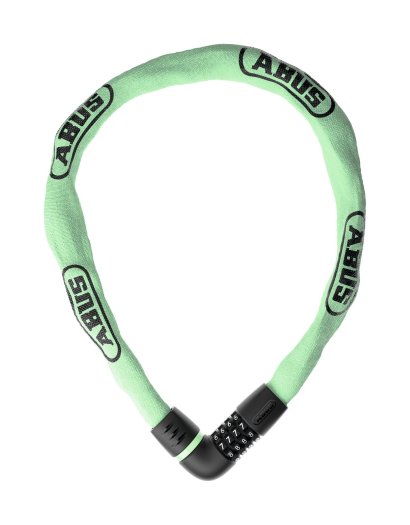 ABUS TRESOR [6807C/110] SZÁMZÁRAS LÁNCOS LAKAT [7 mm x 110 cm] [SAGE GREEN]