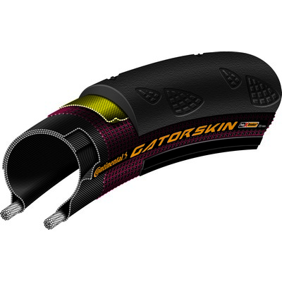 CONTINENTAL GATORSKIN KÜLSŐ 28-622 [700x28C] [FEKETE]