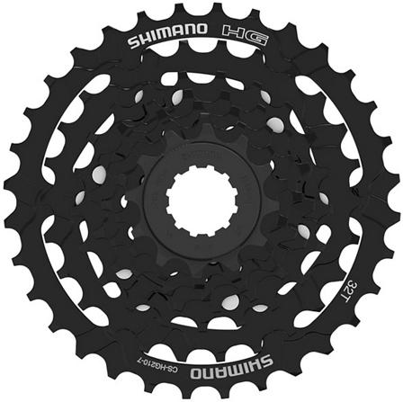 SHIMANO [CS-HG210] 7 SEB. FOGASKERÉKSOR [12-32] [FEKETE]